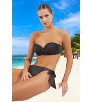 Tasarım Bikini Takımı UV Korumalı Plaj Ve Havuz İçin Ergonomik Kesim Özel