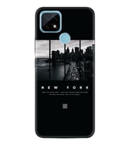 Realme C11 C21 C21Y C25Y C11 2021 Kılıf Desemli Silikon New York 1612
