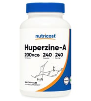 Nutricost Huperzine A 200mcg, 240 Capsul.Tr Tek Yetkili SATICISI OZELSPORCUGIDALARI'DIR.Abd Menşei.4141