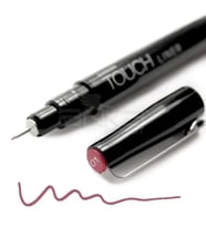 Touch Liner Renkli Çizim Kalemi 0,1mm Wine Red