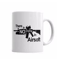 NO CRYING IN AIRSOFT Kupa Bardak Porselen