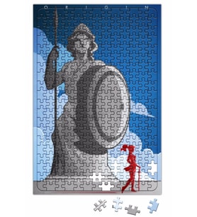 Wonder Woman Amazon Puzzle 240 Parça Yapboz
