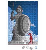 Wonder Woman Amazon Puzzle 240 Parça Yapboz