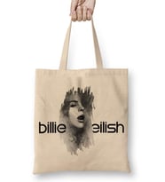 Billie Eilish 03 Bez Çanta Uzun Saplı