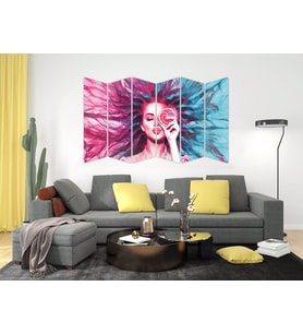 KIZ ÇİZİM DİJİTAL ART MDF TABLO-1100 MODEL-B