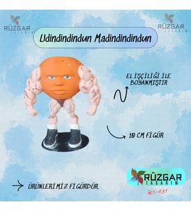 Udindindindun Madindindindun Tung Tung Sahur Karakteri 8,5 cm
