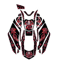 Grippatch Honda PCX 125 (2025) ile Uyumlu 43 Parça Renkli Tank Pad Seti GC40-R6