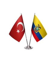 Ekvador İkili Masa Bayrağı