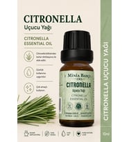 Citronella Uçucu Yağı – 10 ml Saf ve Katkısız Bitkisel Uçucu Yağ