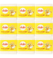 Dalin Kulak Çubuğu 100 Adet (9 Lu Set)