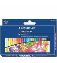 STAEDTLER 243 12'Lİ  NORİS JUMBO YAĞLI PASTEL BOYA