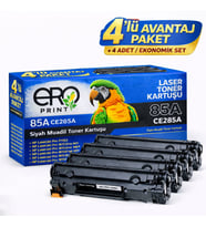 HP Laserjet Pro M1214nfh Muadil Toner - 4'lü Avantaj Paket