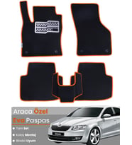 SKODA OCTAVİA A5 (2004-2012) Uyumlu EVA Paspas Tam Set–Oto Paspas,Araca Özel,Kolay Montaj