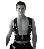 Mulvxbrf Brf02  Erkek  Giyim, Deri Erkek  Giyim, Deri Kelepçeli Erkek  Harness - Brfm118 (Mulvix)