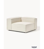 Most Mollis Köşe Modül Berjer Silinebilir Kırık Beyaz Keten Kumaş Yumuşak Sünger (EVİNİZE TESLİM) (Eskimiş Beyaz)