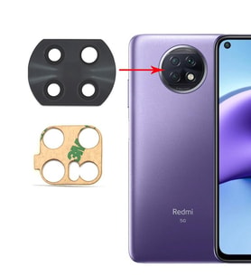 Xiaomi Redmi Note 9T Uyumlu Kamera Lensi Camı M2007J22G