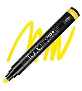 TOUCH OPAQUE SU BAZLI MARKER KALEM 1.5-2.3mm - MEDIUM PACK YELLOW 6 - SH8613003-2018