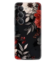 Xiaomi Redmi 15 Kılıf Boutique Baskılı Resimli Non Flowers Pcode -001