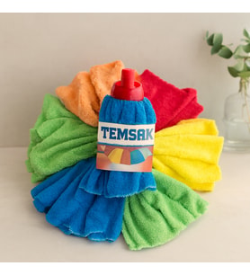Mikrofiber Havlu Mop Kartelalı