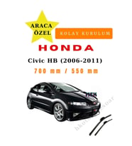 Honda Civic Hatchback  (2006-2011)  Araca Özel Silecek Ön iki