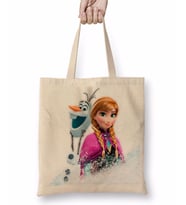 Elsa Anna Olaf Frozen Kristoff Bez Çanta Uzun Saplı