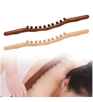 60 cm Doğal Ahşap Masaj Sopası