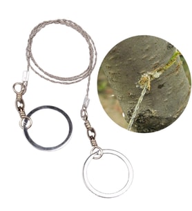 Karavanda ,Kampda Taşınabilir Mini Zincir Cep Testeresi Dişli Tel Ahşap Plastik Metal Kıl