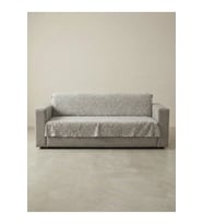 Sofline Kaymaz Tabanlı Tay Tüyü Çekyat, Koltuk, Kanepe Örtüsü(PEMBE RENK)(175X210CM)