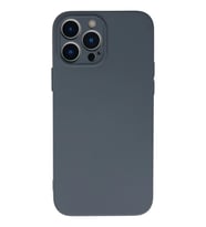 Newface Apple iPhone 13 Pro Kılıf Nano içi Kadife Silikon - Gri