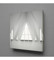 3 BOYUTLU MİMARİ KANVAS TABLO 150x150cm