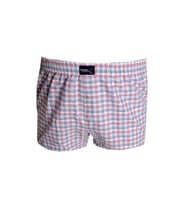 Mode XL Büyük Beden Erkek Boxer Desenli Poplin 6348 Ekru