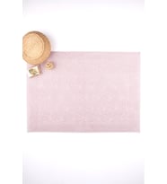 Outlet %100 Pamuk 50x70 Paspas & Ayak Havlusu (Pembe)