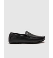Hakiki Deri Siyah Erkek Loafer
