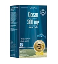 Ocean Omega 3 Balık Yağı 500 mg 60 Kapsül