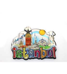 İstanbul Temalı Silikon Magnet