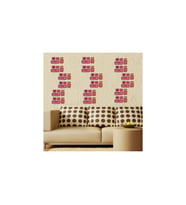 DUVAR ÇIKARTMA STICKER DEKORATİF DUVAR KAĞIDI,SÜS  İKİ ADET KARELİ DESEN PVC 61X30X0,5CM