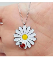 PAPATYA  925 AYAR GÜMÜŞ KOLYE (Karışık)
