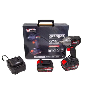 Grangos GCW20-F2 20V 5 Ah Çift Akülü Somun Sıkma