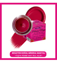 KUATRA Hibiscus Magic Fuşya Balm Ruj Allık Göz Farı Aydınlatıcı