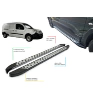 KANGOO EXPRESS MAXİ UZUN ŞASE NOKTALI YAN BASAMAK 2008-2020
