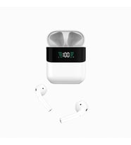 Dvip P45 Tws 5.3 Dijital Ekranlı Bluetooth Kulaklık Beyaz