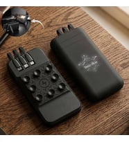 BK Gift Kişiye Özel Led Işıklı İsimli 10.000 mAh Wireless Powerbank -2, PB-4017 - Yeni İş Hediyesi, Kurumsal Hediye