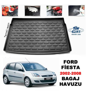 Ford Fiesta Bagaj Havuzu Paspası 2003-2008