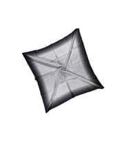 Mısırlı Eşarpları Emprime Kristal Sport Polyester Eşarp (Beyaz-Siyah)