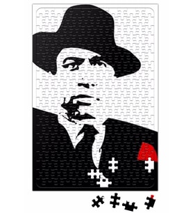 Kemal Sunal İnek Şaban Karakteri Puzzle 240 Parça Yapboz