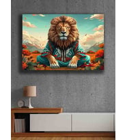 Koç stüdyo Modern tasarım kanvas tablo 50x70 (Çok Renkli)