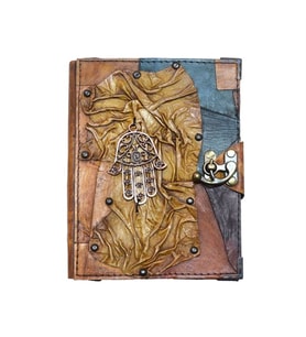 Deffter Krafton Deri Çizgisiz Defter / Naturel (S) 64238-0
