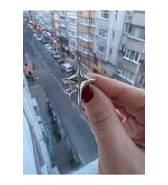 Yıldız Star Gotik Model kadın Yüzük Gümüş Ayarlanabilir