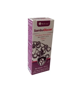 SambuGlucan Kara Mürver, C Vitamini Ve Çinko İçeren Takviye Edici Gıda 150ml