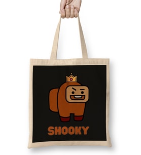 Bts Among Us Bt21 Shooky Bez Çanta Uzun Saplı